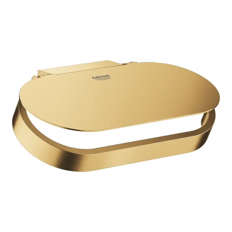 Grohe Selection toiletrolhouder met deksel brushed cool sunrise Tijdelijk Beschikbaar