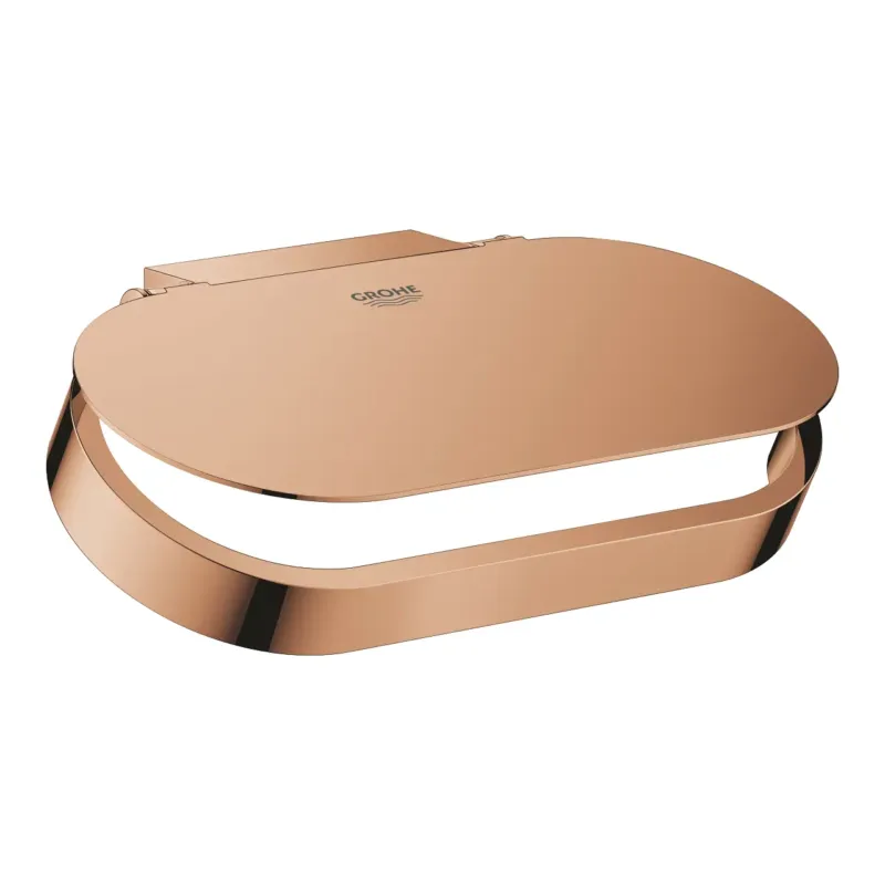 Grohe Selection toiletrolhouder met deksel warm sunset Uitverkoop