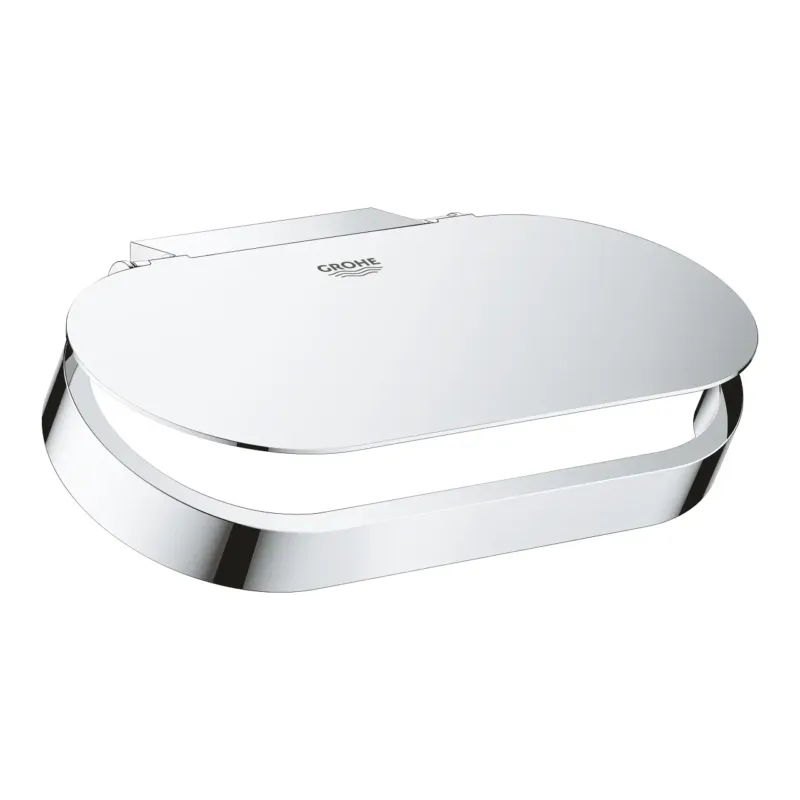 Grohe Selection toiletrolhouder met deksel chroom Nieuw