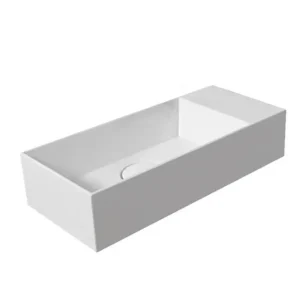 Salenzi Spy fontein met clickwaste 45x20cm glans wit zonder kraangat Bestel Nu