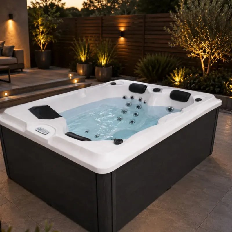 Badstuber Diablo buiten whirlpool 210x160cm Hete Deal