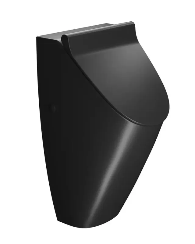Beste Prijs Sapho Sand urinoir met dekselgaten 31x65cm mat zwart