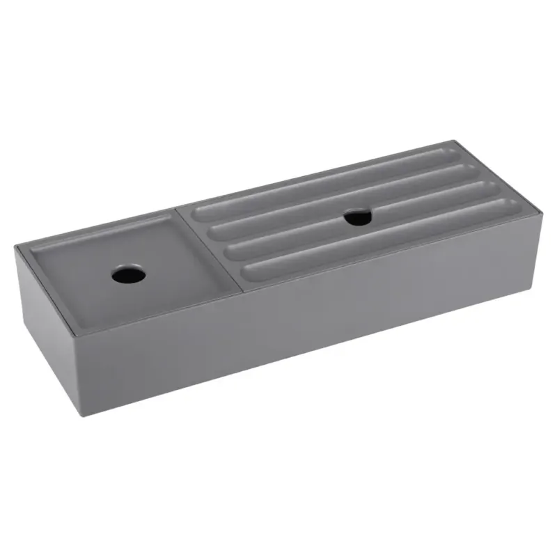 Superprijs Differnz lade organizer/deksel 32x11x6 grijs