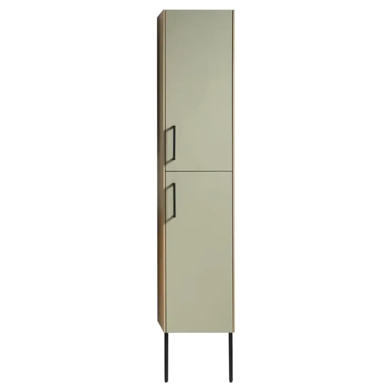 Direct Verzonden Differnz Legs hoge kast 160cm l/r groen