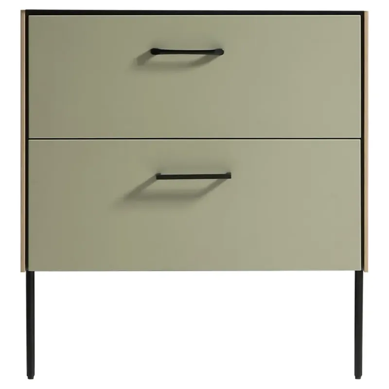 Superprijs Differnz Legs onderkast 60cm groen