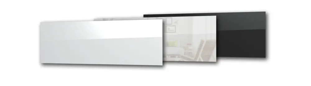 Lage Kosten Ecosun GS850 glazen infrarood paneel zwart 120x80cm 850W