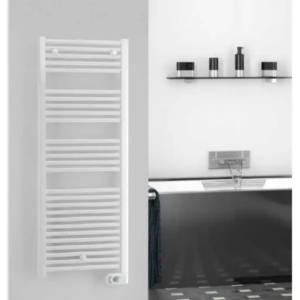 Badstuber E-Innsbruck elektrische radiator 48x137.5cm wit 750W Actieprijs