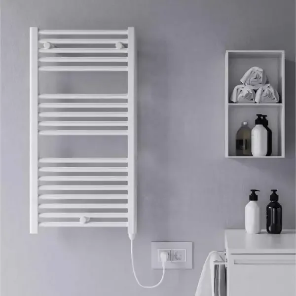 Koop Online Badstuber E-Innsbruck Contract elektrische radiator 48x92cm wit 500W