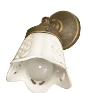 Korting Sapho Vintage Sorento wandlamp E14 40W brons