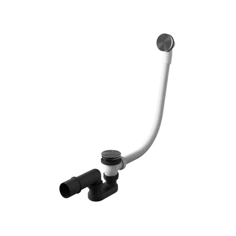 Speciale Aanbieding Hotbath Archie badoverloop verlengd gunmetal geborsteld PVD