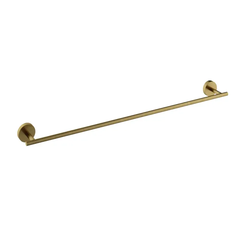 Lage Prijs Hotbath Archie handdoekhouder 60cm messing geborsteld PVD