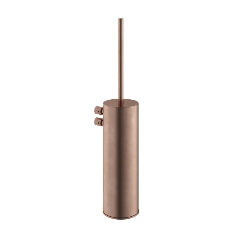 Hotbath Archie wc-borstel wandmontage koper geborsteld PVD Weekendaanbieding