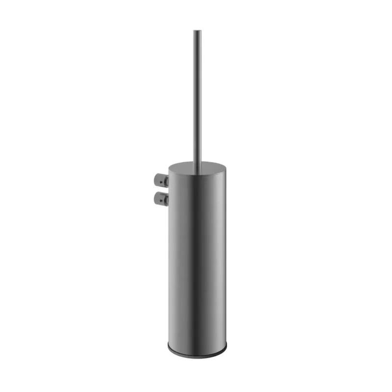 Favoriet Hotbath Archie wc-borstel wandmontage gunmetal geborsteld PVD