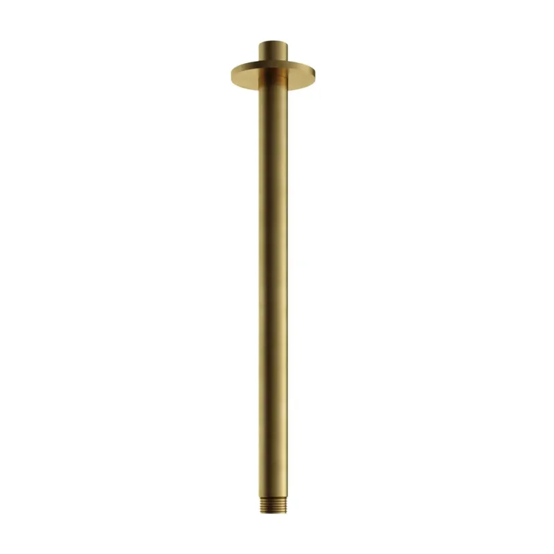 Hotbath Archie plafondarm 30cm messing geborsteld PVD Rechtstreeks Van De Fabrikant
