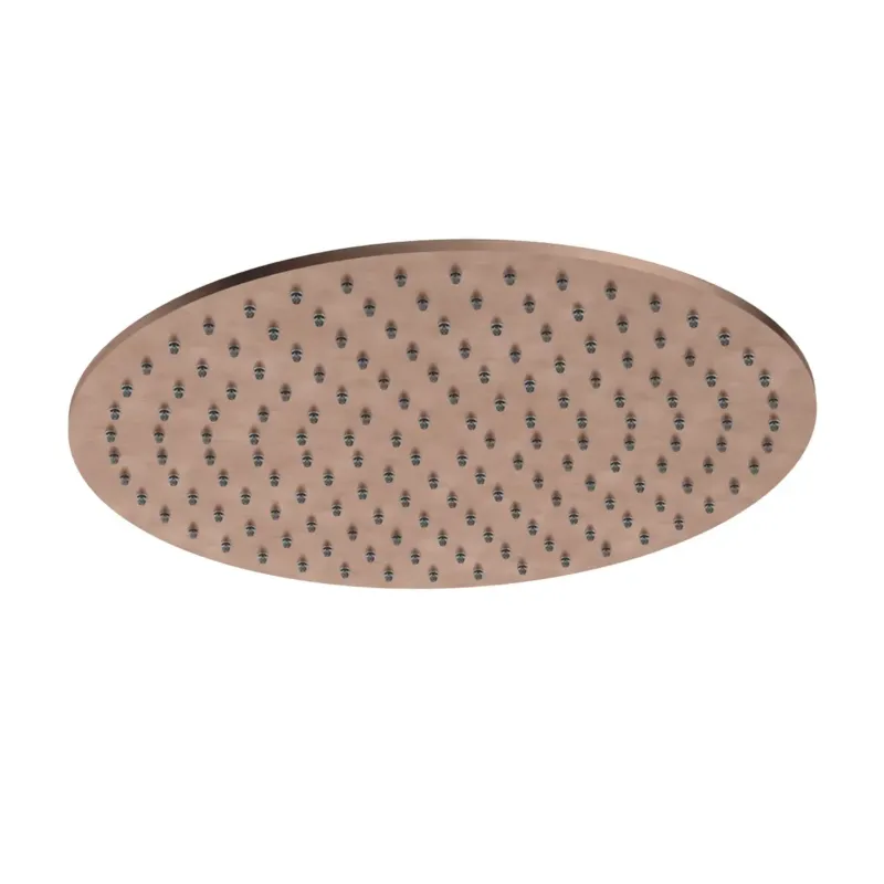 Veilige Betaling Hotbath Archie hoofddouche 30cm koper geborsteld PVD