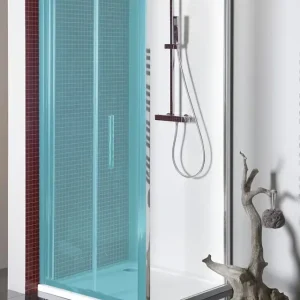 Koopje Polysan Lucis zijwand 80cm chroom