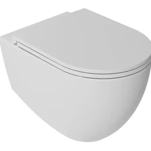 Superprijs Isvea Infinity randloos toilet 53x36,5cm mat wit