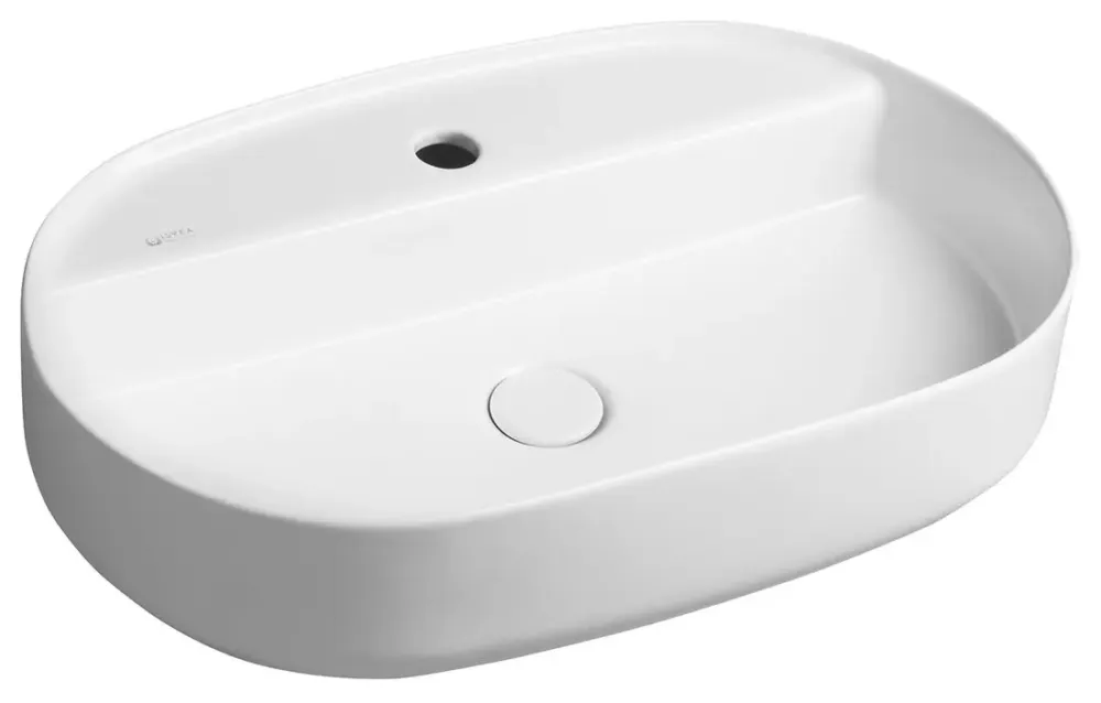 Isvea Infinity waskom 60x40cm met kraangat wit mat Snelle Levering