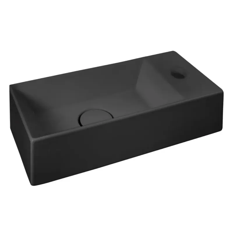 Aanbieding Xenz Rosa fontein 45x20cm zwart mat