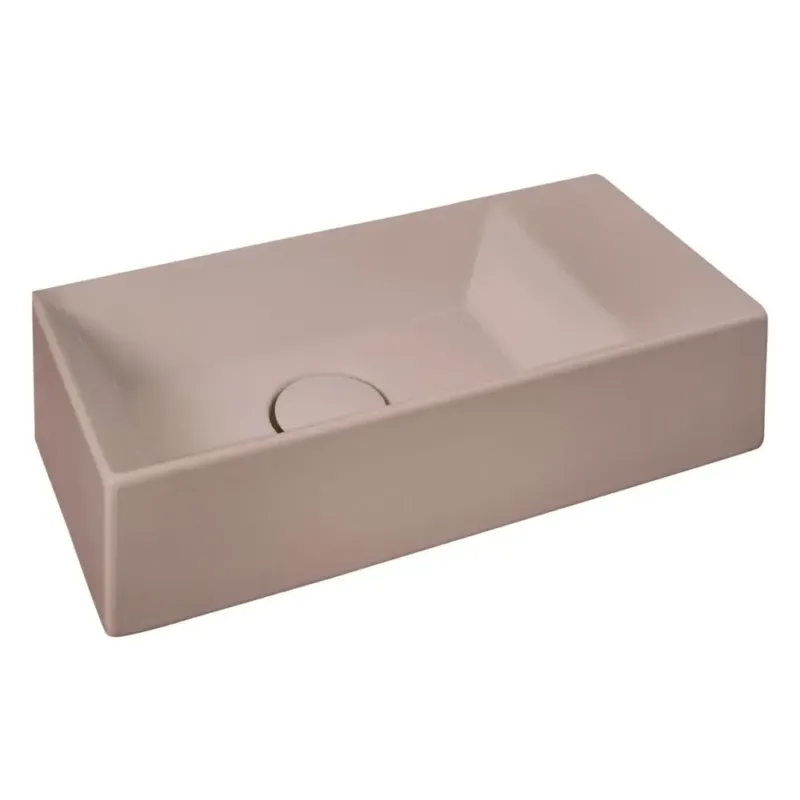 Xenz Rosa fontein 45x20cm zonder kraangat roze Merkproduct
