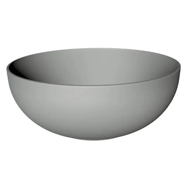 Hoge Kwaliteit Xenz George keramische waskom 37cm grijs mat
